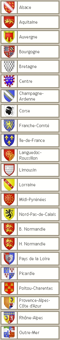 Regions Françaises
