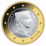1 Euro Lettonie