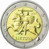 2 Euros Lithuania