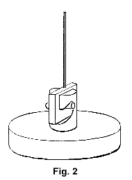 Fil de suspension acier pour pendules 400 jours