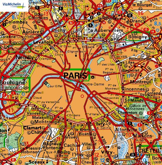 Paris Map