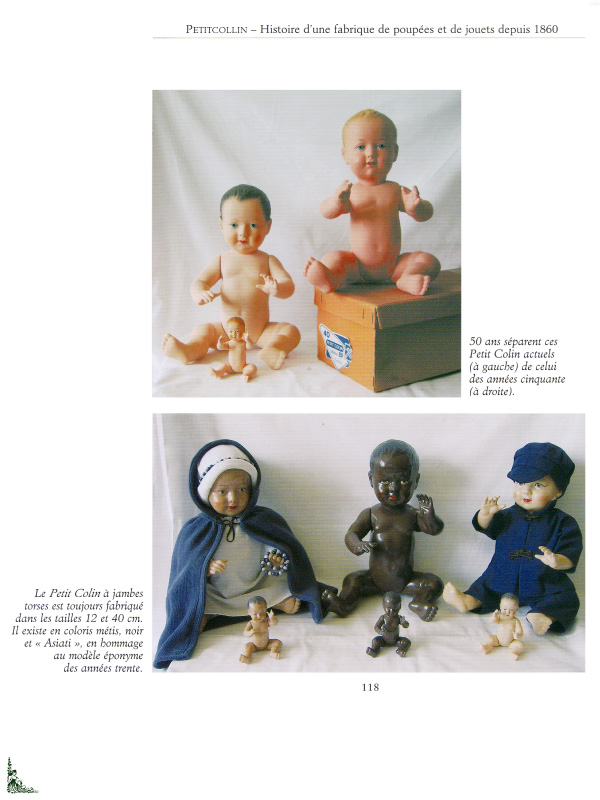 Jouet Ancien Petitcollin - Bébés Celluloïd Et Maman En Poussette - 1930/50
