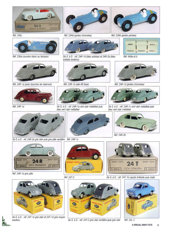 FRENCH DINKY TOYS Les carnets 洋書 Dinky Toys France Catalog 1963 In 32 Pages 14 X 10 CM Store